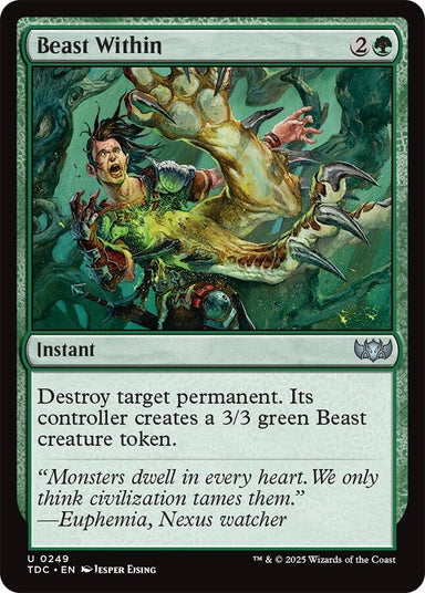 Image for Beast Within (249) - Magic: The Gathering