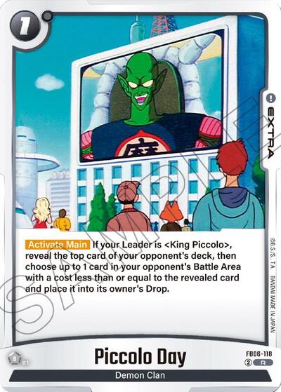 FB06-118 - Piccolo Day
