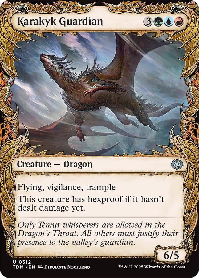 Image for Karakyk Guardian (Showcase) (312) (Tarkir: Dragonstorm) - Magic: The Gathering