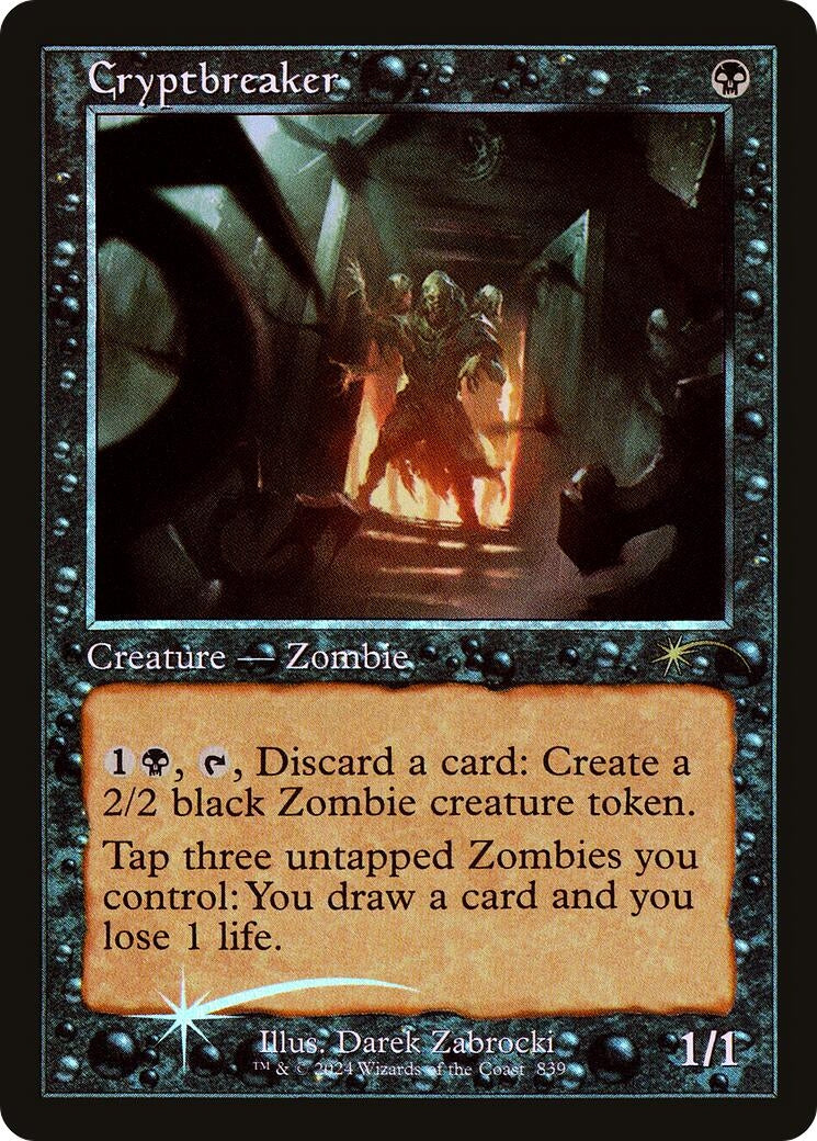Image for Cryptbreaker (Retro Frame) (839) (Secret Lair Drop Series) (SLD) - Magic: The Gathering