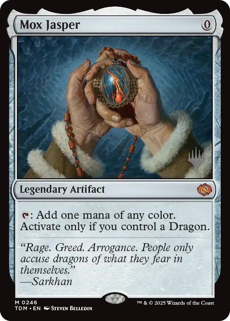 Image for Mox Jasper (246) (Promo Pack: Tarkir: Dragonstorm) (PPTDM) - Magic: The Gathering