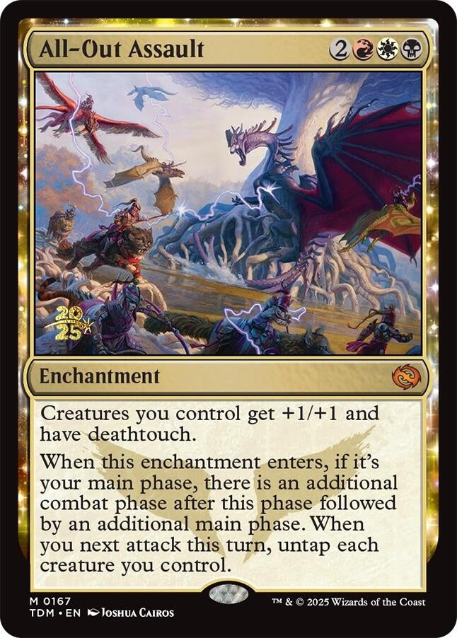 Image for All-Out Assault (167) (Prerelease Cards) (PRE) - Magic: The Gathering