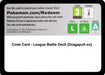 Image for Code Card - League Battle Deck [Dragapult ex] (SV05: Temporal Forces) (TEF) - Pokemon
