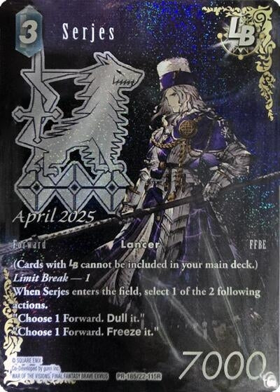 Image for Serjes LB (PR-185/22-115R) (PR-185/22-115R) (FF: Promo Cards) (PR) - Final Fantasy TCG