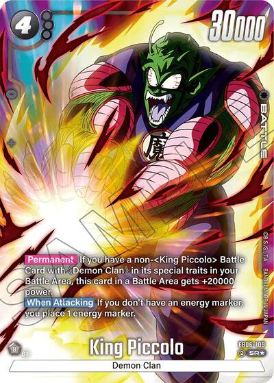 FB06-109 - King Piccolo  (Alternate Art)