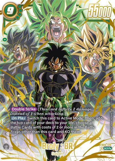 FB06-120 - Broly : BR  (Super Alternate Art)