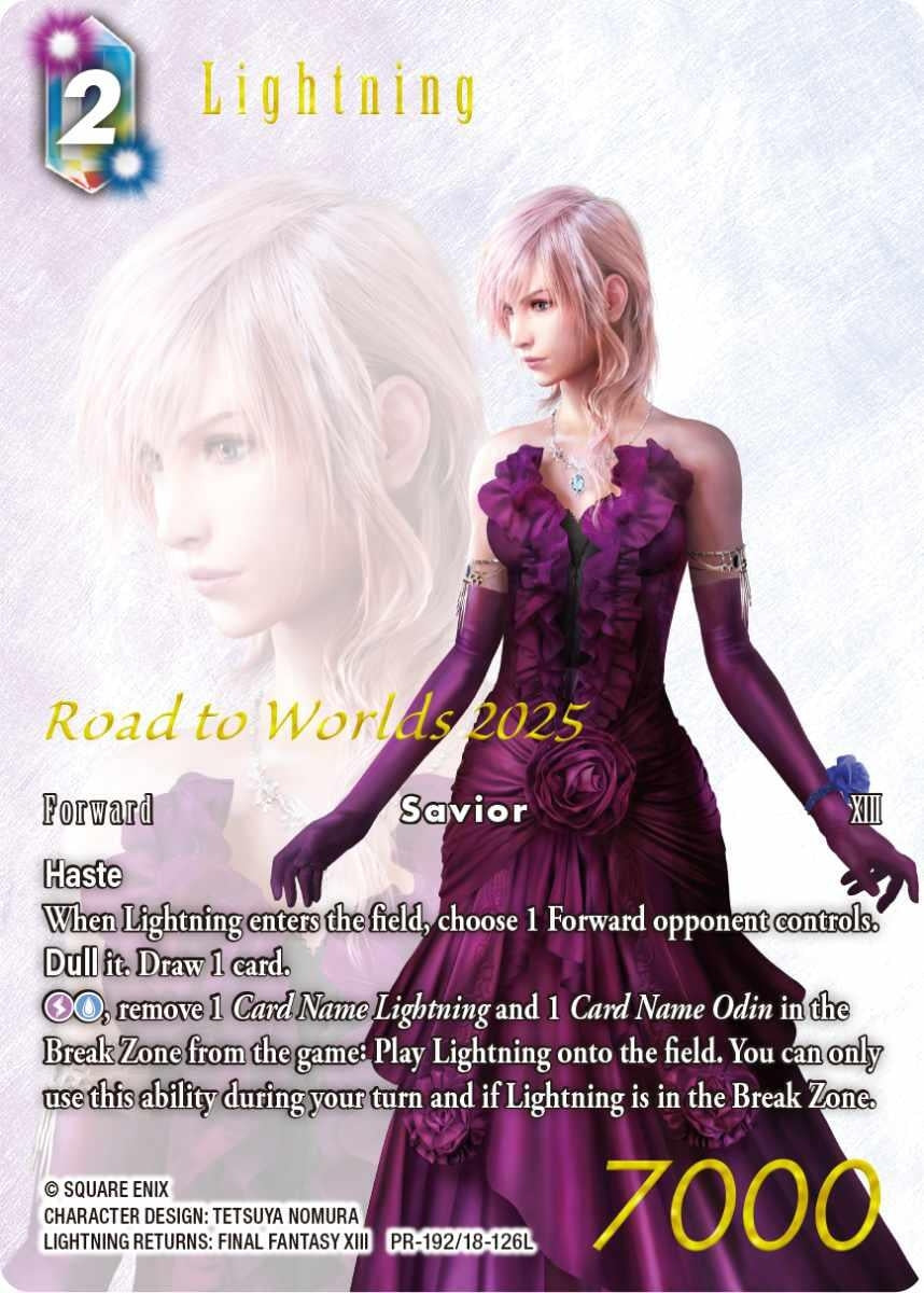 Image for Lightning (PR-192/18-126L) (PR-192/18-126L) (PR) - Final Fantasy TCG
