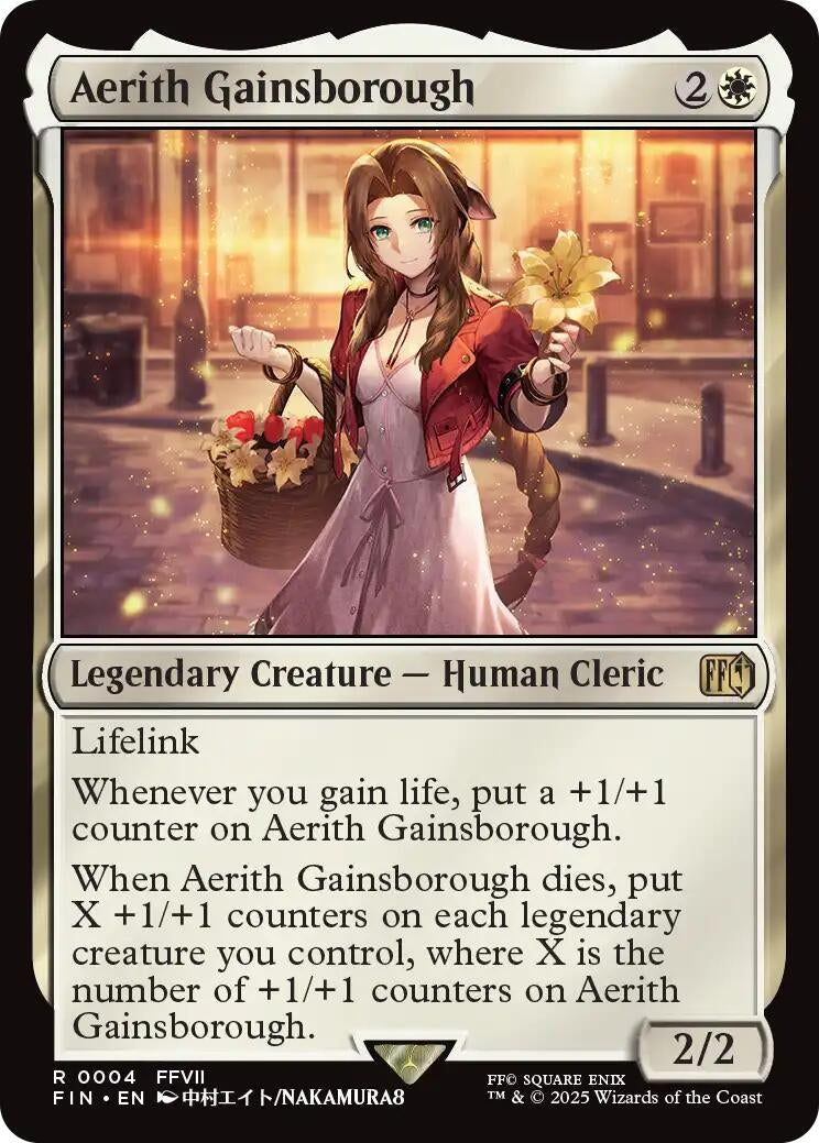 Image for Aerith Gainsborough (4) (FIN) - Magic: The Gathering