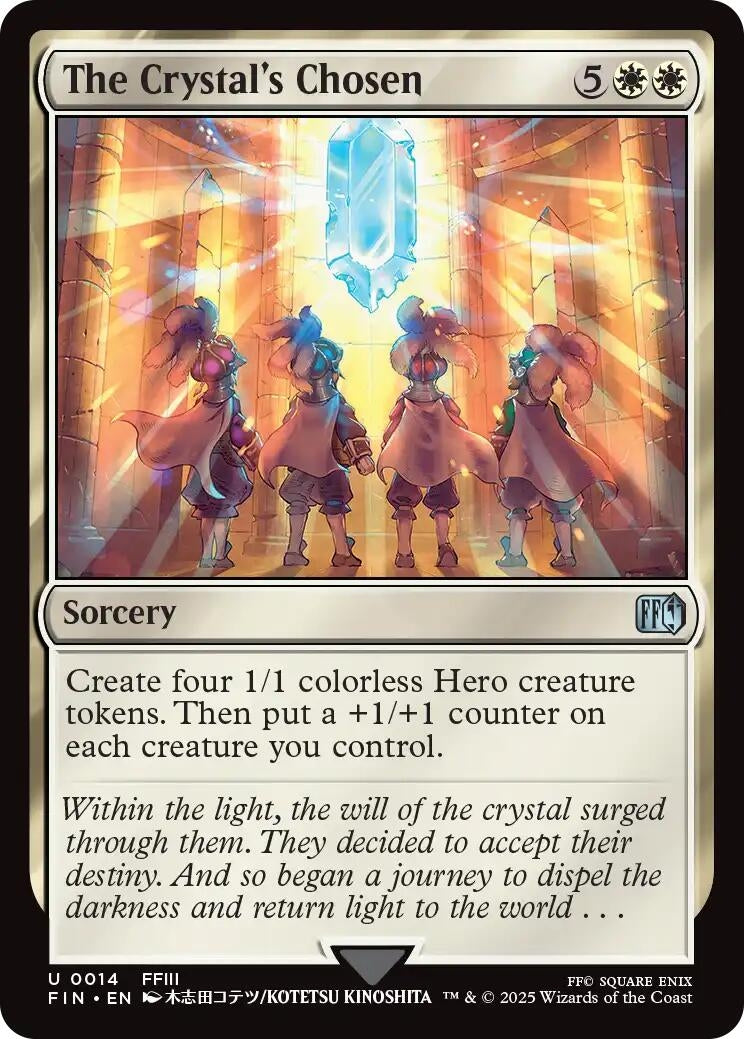 Image for The Crystal's Chosen (14) (FIN) - Magic: The Gathering