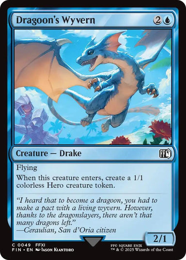 Image for Dragoon's Wyvern (49) (FIN) - Magic: The Gathering