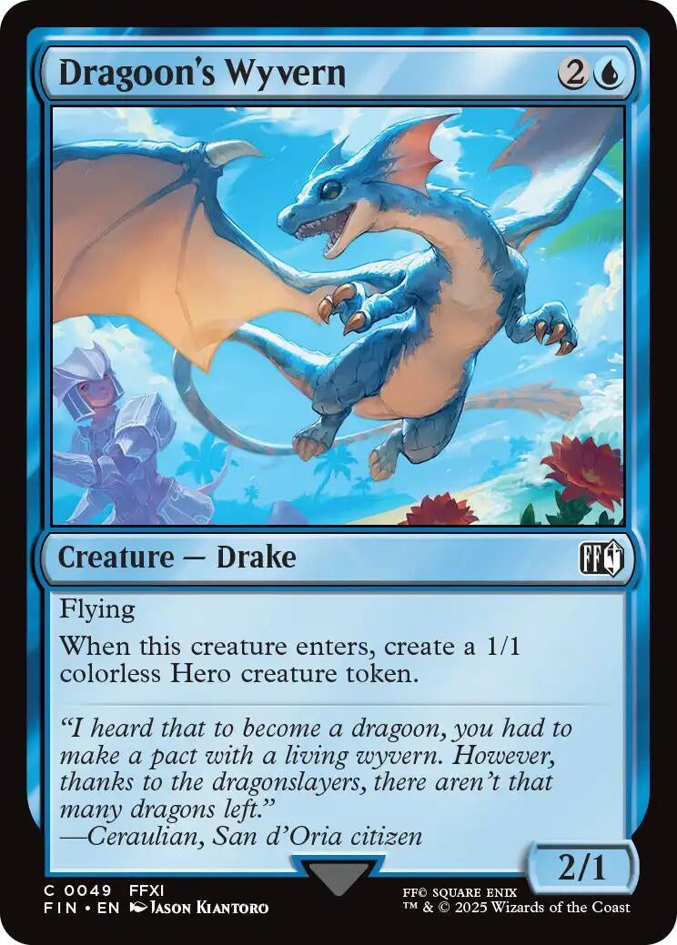 Image for Dragoon's Wyvern (49) (FIN) - Magic: The Gathering