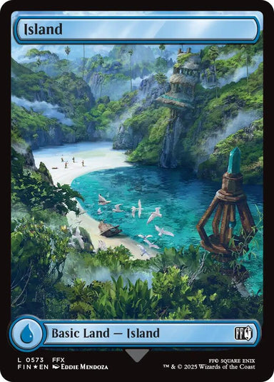 Image for Island (0573) (Surge Foil) (573) (FIN) - Magic: The Gathering