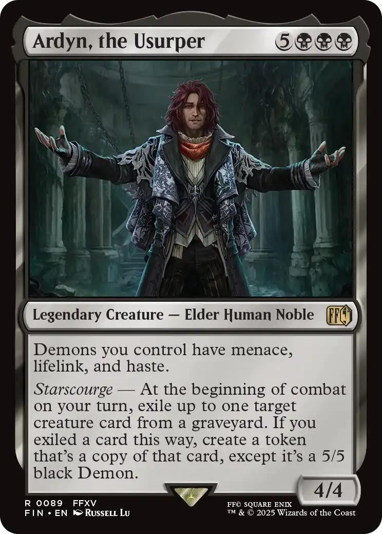 Image for Ardyn, the Usurper (89) (FIN) - Magic: The Gathering