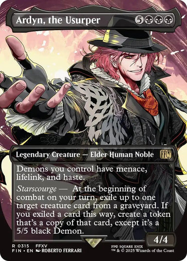 Image for Ardyn, the Usurper (0315) (Borderless) (315) (FIN) - Magic: The Gathering