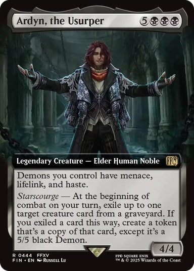 Image for Ardyn, the Usurper (Extended Art) (444) (FIN) - Magic: The Gathering