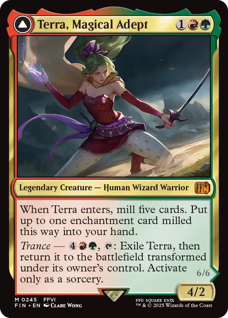 Image for Terra, Magical Adept (245) (FIN) - Magic: The Gathering