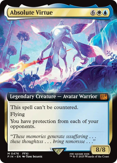 Image for Absolute Virtue (Extended Art) (476) (FIN) - Magic: The Gathering