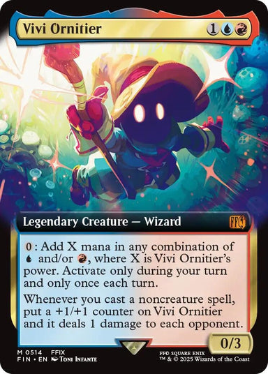 Image for Vivi Ornitier (Extended Art) (514) (FIN) - Magic: The Gathering