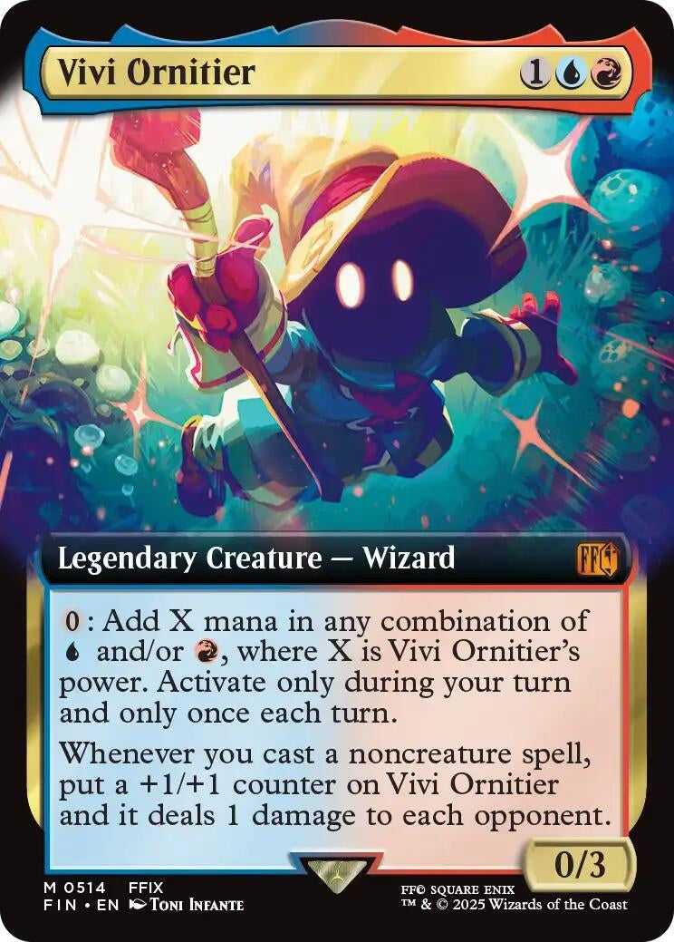 Image for Vivi Ornitier (Extended Art) (514) (FIN) - Magic: The Gathering