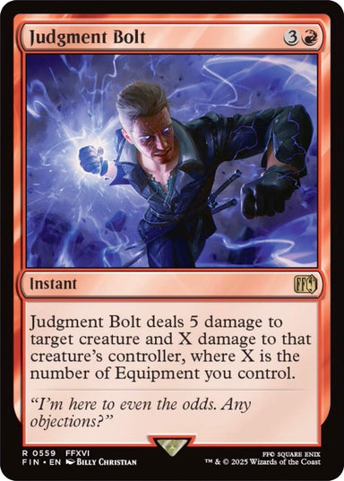 Image for Judgment Bolt (559) (FIN) - Magic: The Gathering