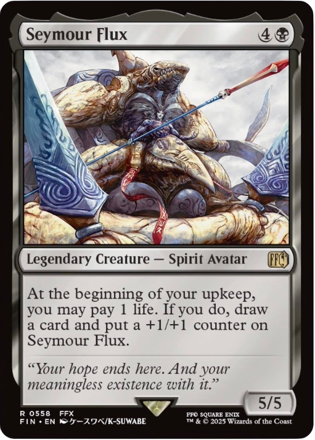Image for Seymour Flux (558) (FIN) - Magic: The Gathering
