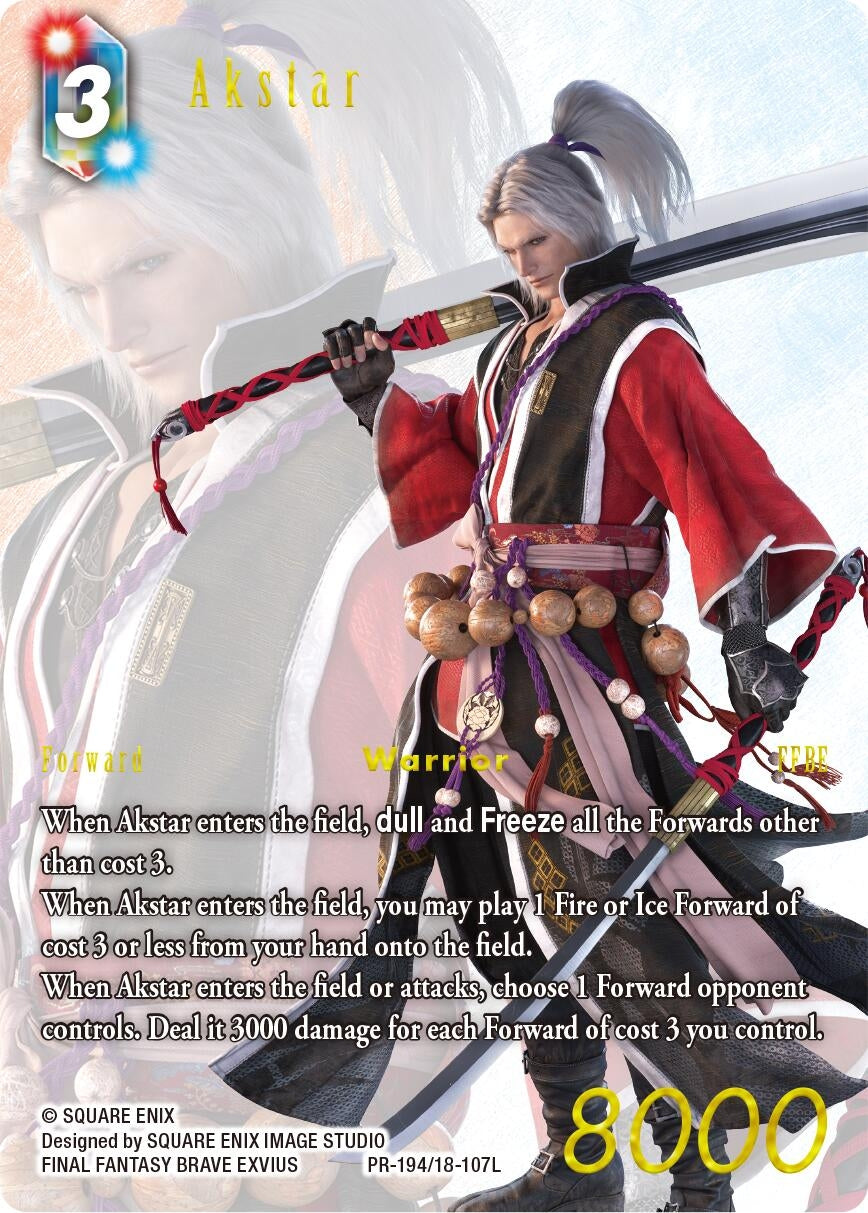 Image for Akstar (PR-194/18-107L) (PR-194/18-107L) (PR) - Final Fantasy TCG