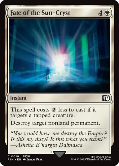 Image for Fate of the Sun-Cryst (19) (FIN) - Magic: The Gathering