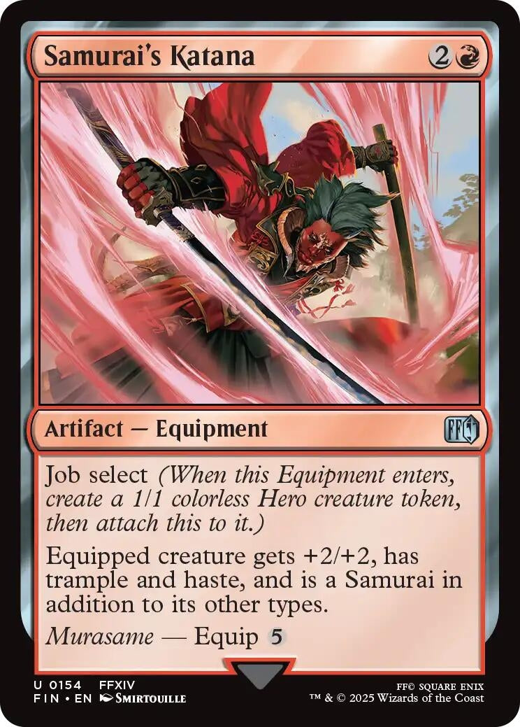 Image for Samurai's Katana (154) (FIN) - Magic: The Gathering
