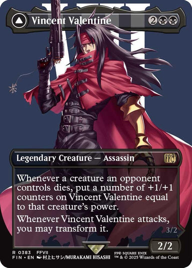 Image for Vincent Valentine (Borderless) (383) (FIN) - Magic: The Gathering