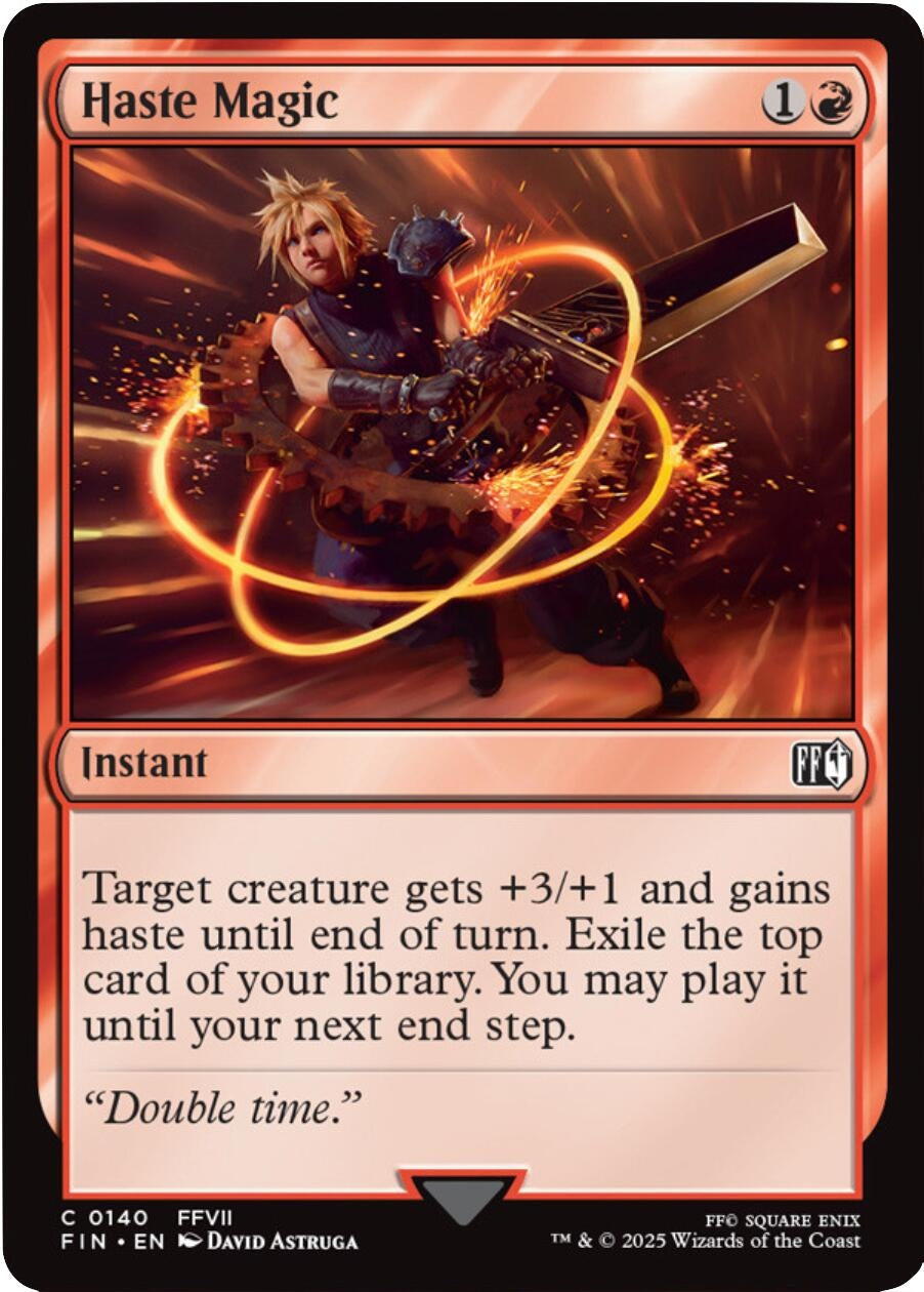 Image for Haste Magic (140) (FIN) - Magic: The Gathering