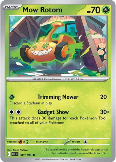 Image for Mow Rotom (009/182) (DRI) - Pokemon