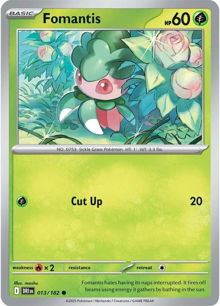 Image for Fomantis (013/182) (DRI) - Pokemon