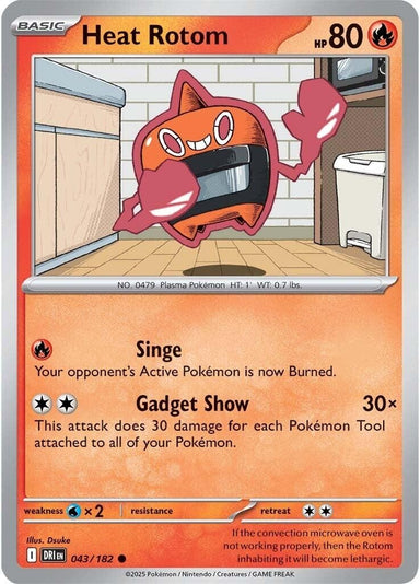 Image for Heat Rotom (043/182) (DRI) - Pokemon