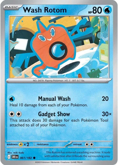 Image for Wash Rotom (061/182) (DRI) - Pokemon