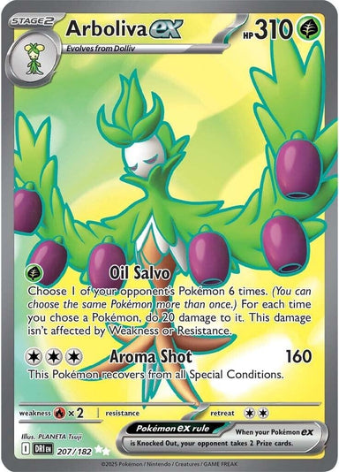 Image for Arboliva ex (207/182) (DRI) - Pokemon