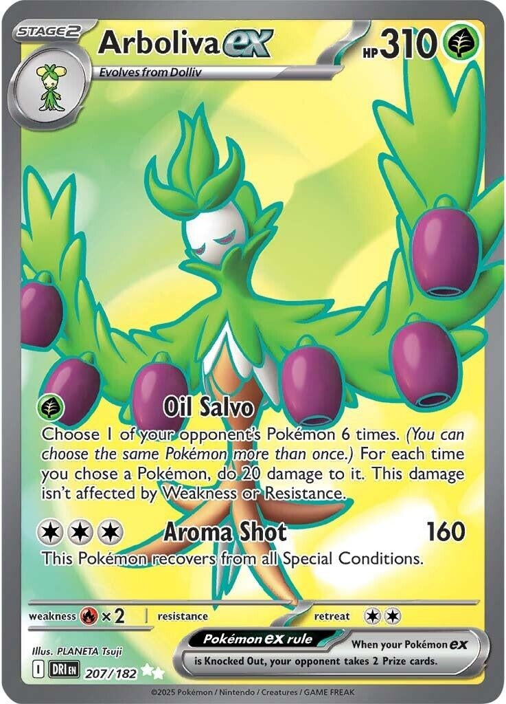 Image for Arboliva ex (207/182) (DRI) - Pokemon