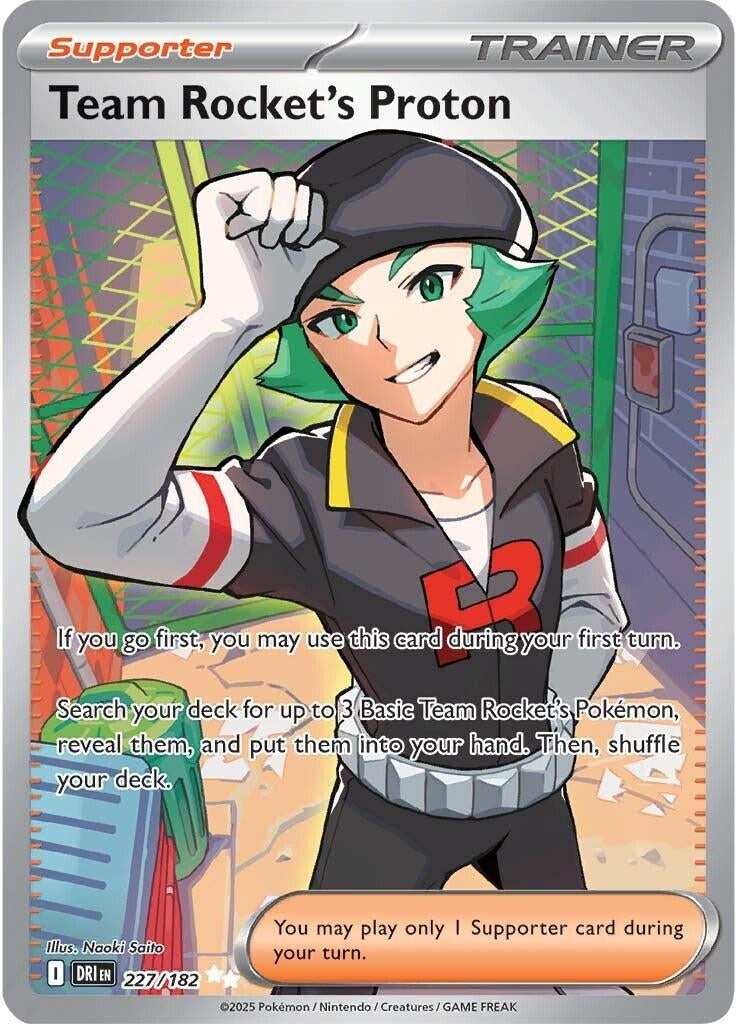 Image for Team Rocket's Proton (227/182) (DRI) - Pokemon