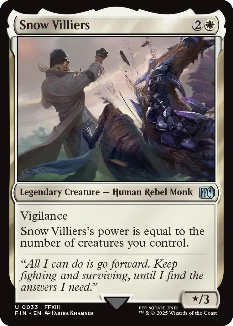 Image for Snow Villiers (33) (FIN) - Magic: The Gathering