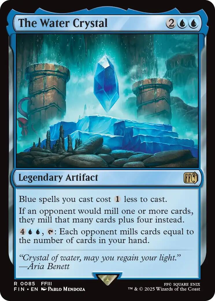 Image for The Water Crystal (85) (FIN) - Magic: The Gathering
