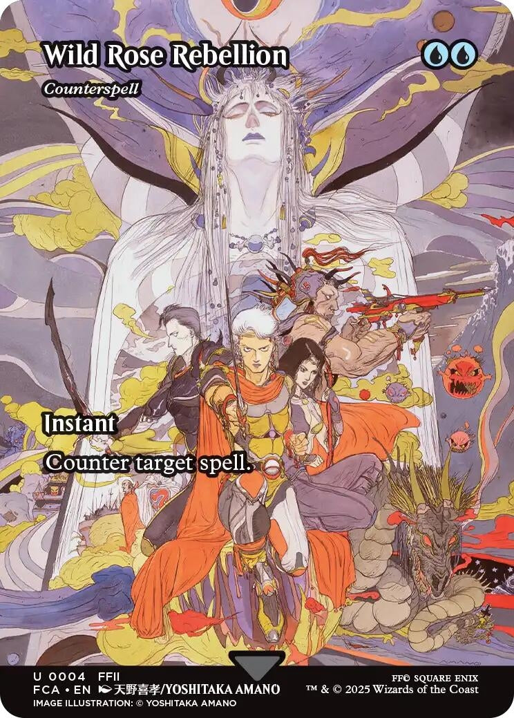 Image for Wild Rose Rebellion - Counterspell (Showcase) (4) (FCA) - Magic: The Gathering