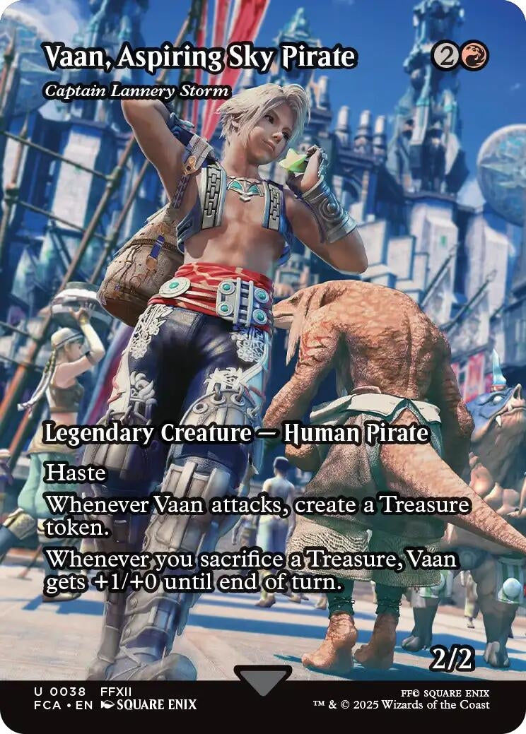 Image for Vaan, Aspiring Sky Pirate - Captain Lannery Storm (Showcase) (38) (FCA) - Magic: The Gathering