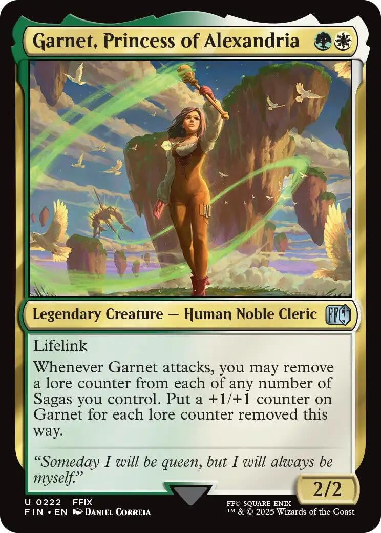 Image for Garnet, Princess of Alexandria (222) (FIN) - Magic: The Gathering