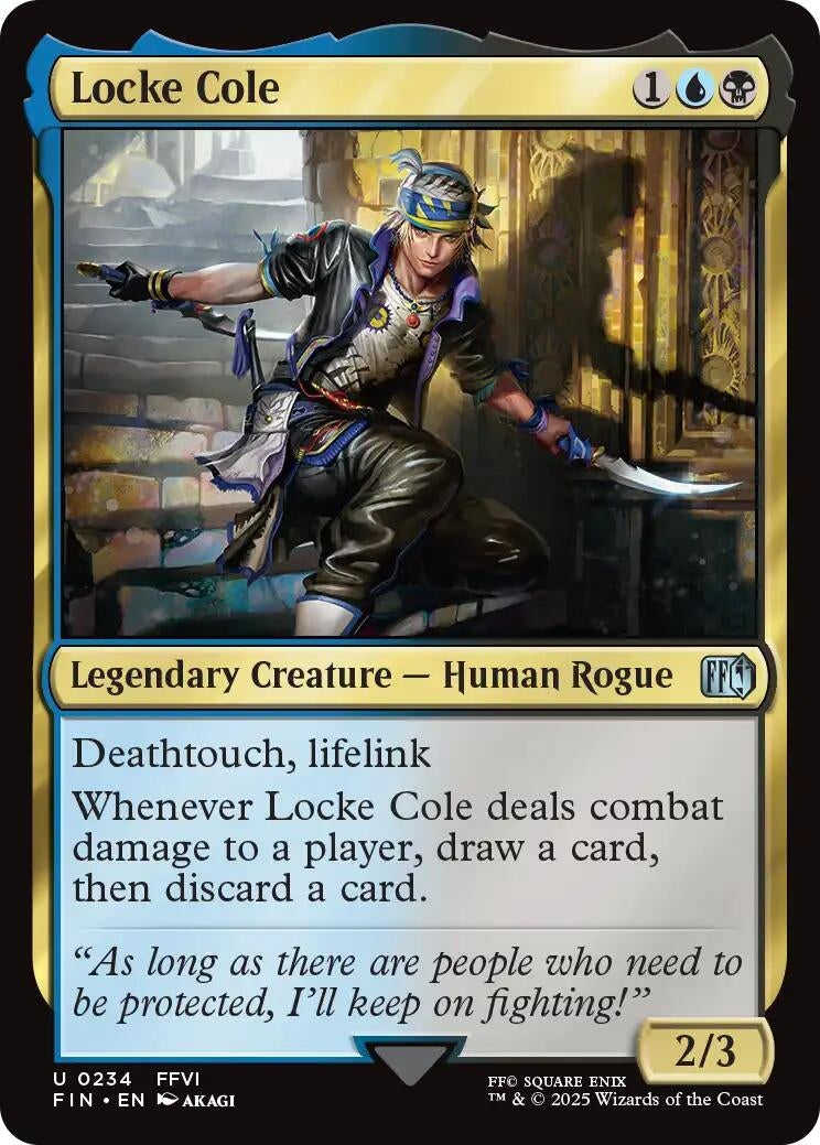 Image for Locke Cole (234) (FIN) - Magic: The Gathering