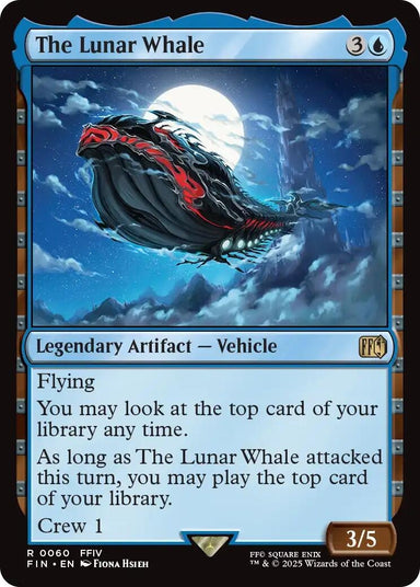 Image for The Lunar Whale (60) (FIN) - Magic: The Gathering