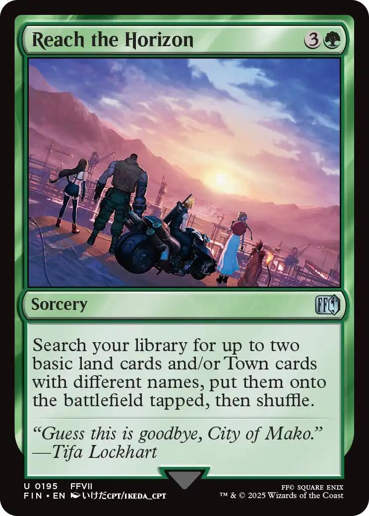 Image for Reach the Horizon (195) (FIN) - Magic: The Gathering