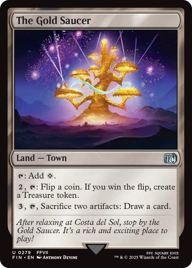 Image for The Gold Saucer (279) (FIN) - Magic: The Gathering