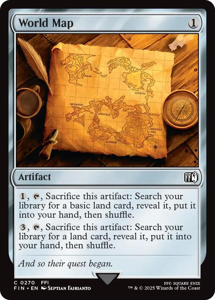 Image for World Map (270) (FIN) - Magic: The Gathering