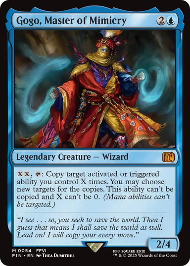 Image for Gogo, Master of Mimicry (54) (FIN) - Magic: The Gathering