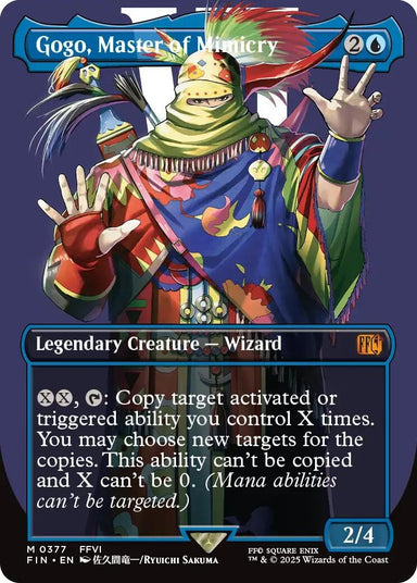 Image for Gogo, Master of Mimicry (Borderless) (377) (FIN) - Magic: The Gathering