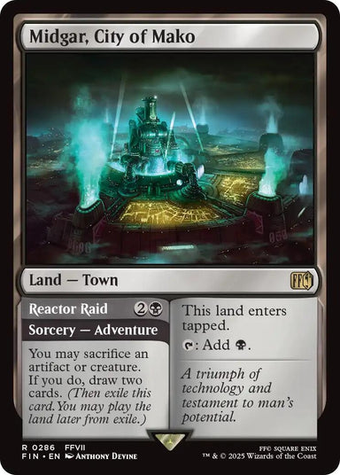 Image for Midgar, City of Mako (286) (FIN) - Magic: The Gathering